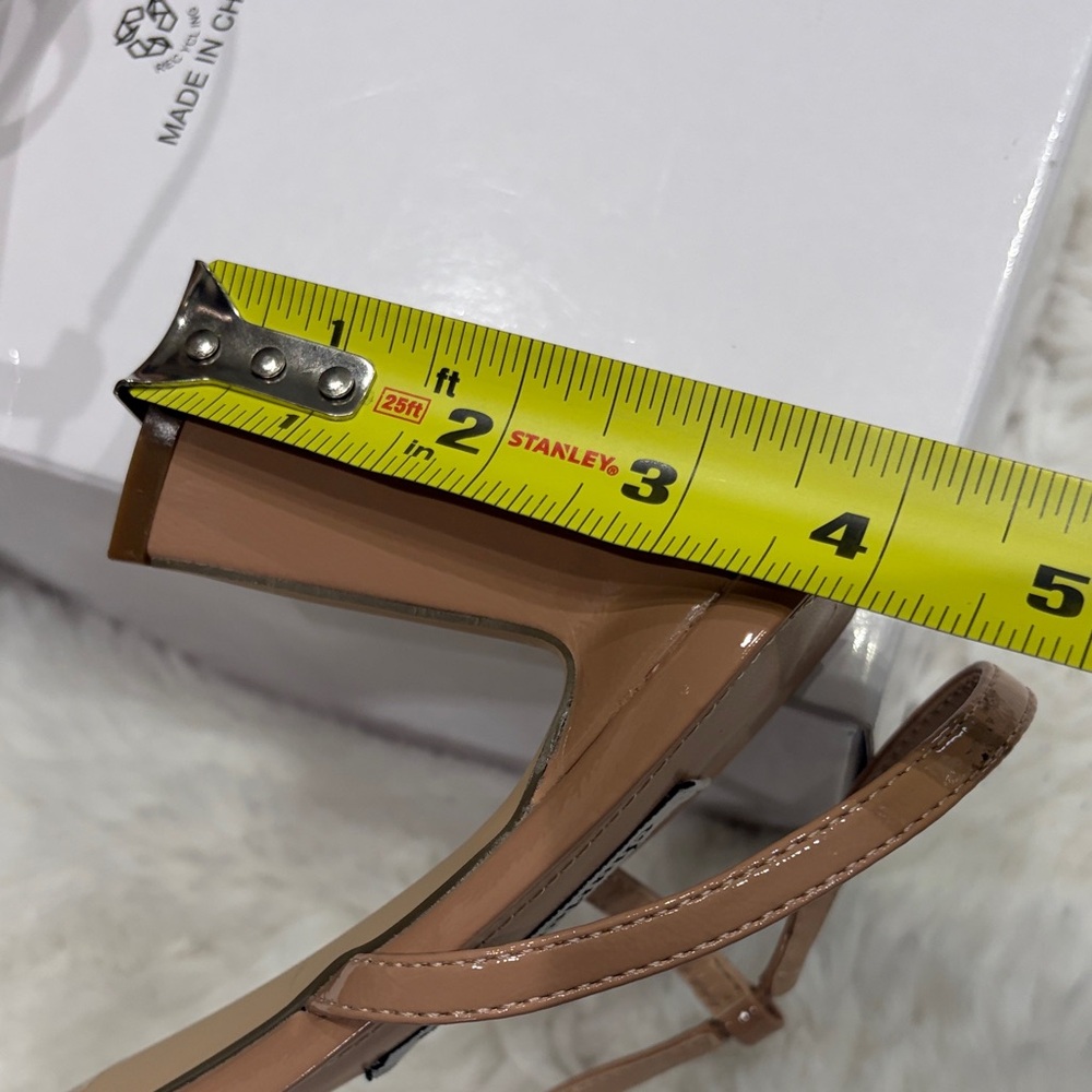 Charles David Nude Strappy Heels,size 9.5 - Picture 8 of 17